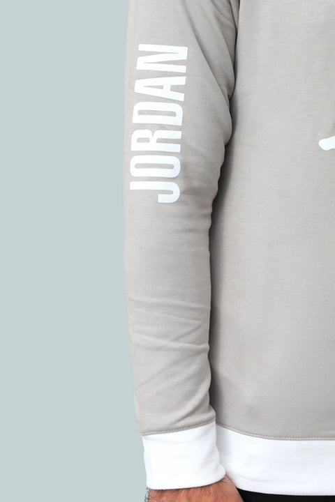 Jordan Jumpman Flight Logo Crewneck Sweatshirt - Men's Long Sleeve Pullover