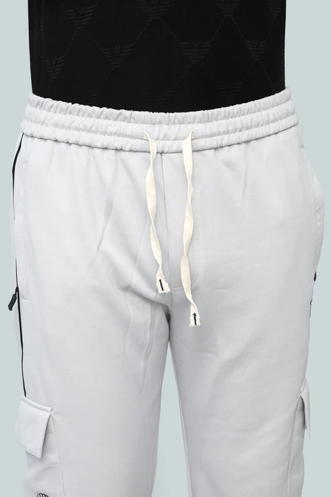 Burberry Men's Cargo Jogger Trousers - Branded Drawstring Sweatpants