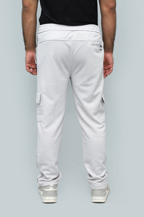 Burberry Men's Cargo Jogger Trousers - Branded Drawstring Sweatpants