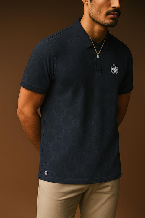 Burberry-Inspired Premium Self-Check Polo Shirt | Luxury Edition