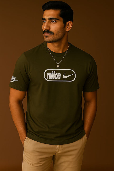 Nike Men’s Premium Graphic Tee – Goofy Green | Lacrya Cotton | SUMMER SALE!!