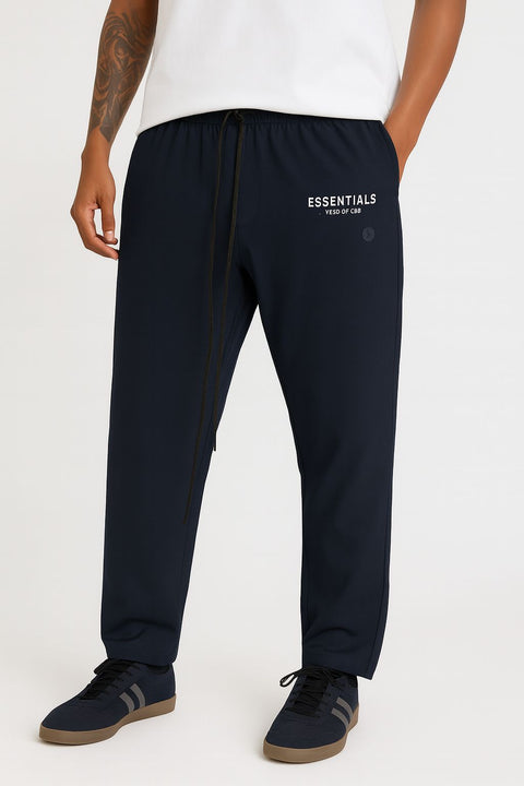 Essential Replica Terry Trousers – Indigo Slate Blue | Stretch-Free | L–XL |
