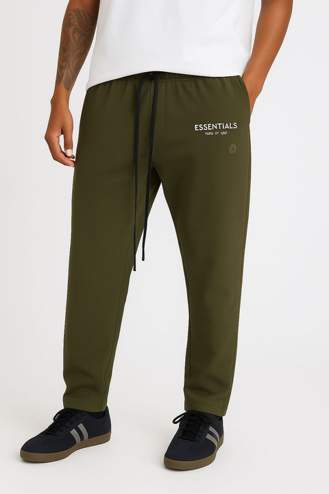 Essential Replica Terry Trousers – Combat Camo Green | Stretch-Free | L–XL